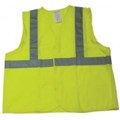 1269-L Lime Mesh Class 2 Vest with 2" Reflective Striping